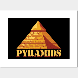 Pyramids Of Egypt Posters and Art